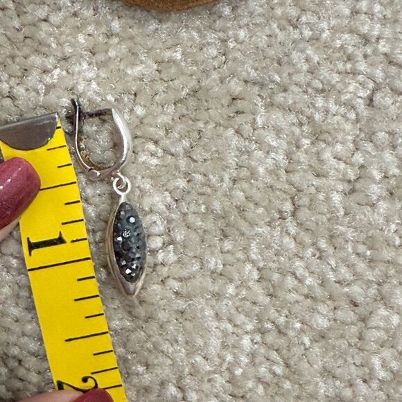 NWT Sterling Silver 925 dangle drop earrings set of 3 - Picture 6 of 7